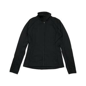 Lululemon Run for Cold Jacket Size 6 Black PrimaLoft Insulated Puffer Full Zip